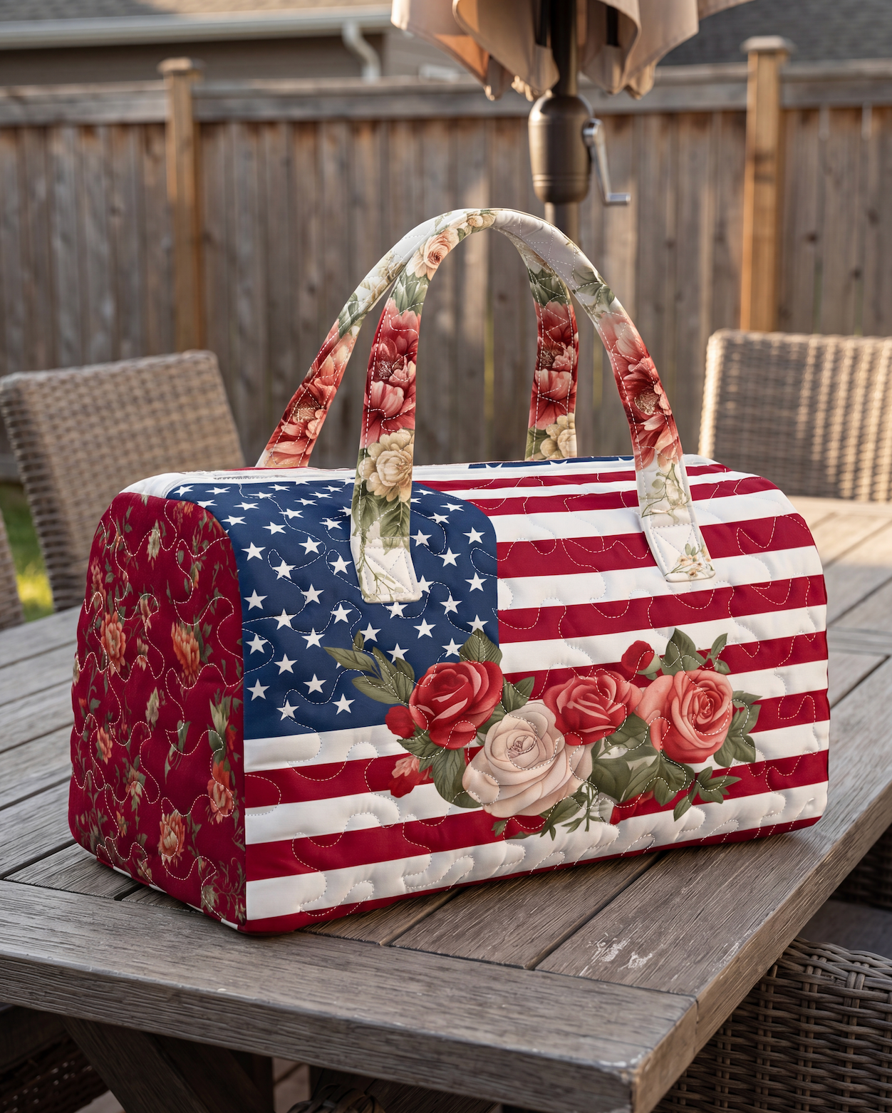 Jimmy Crafts - Handmade Quilted USA Tote Bag – Jimmys Crafts