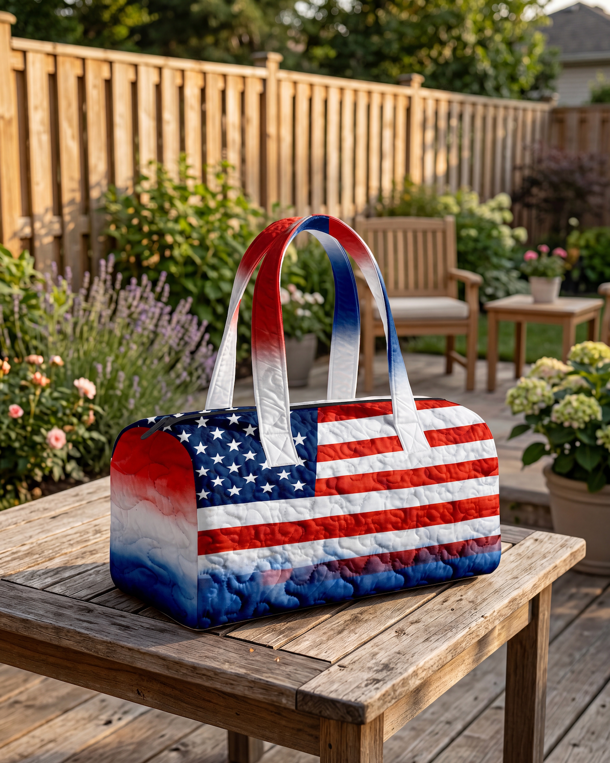 Jimmy Crafts - Handmade Quilted USA Tote Bag – Jimmys Crafts